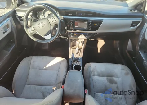 2014 Toyota Corolla L z USA, uszkodzony, nr VIN 2T1BURHE8EC142479